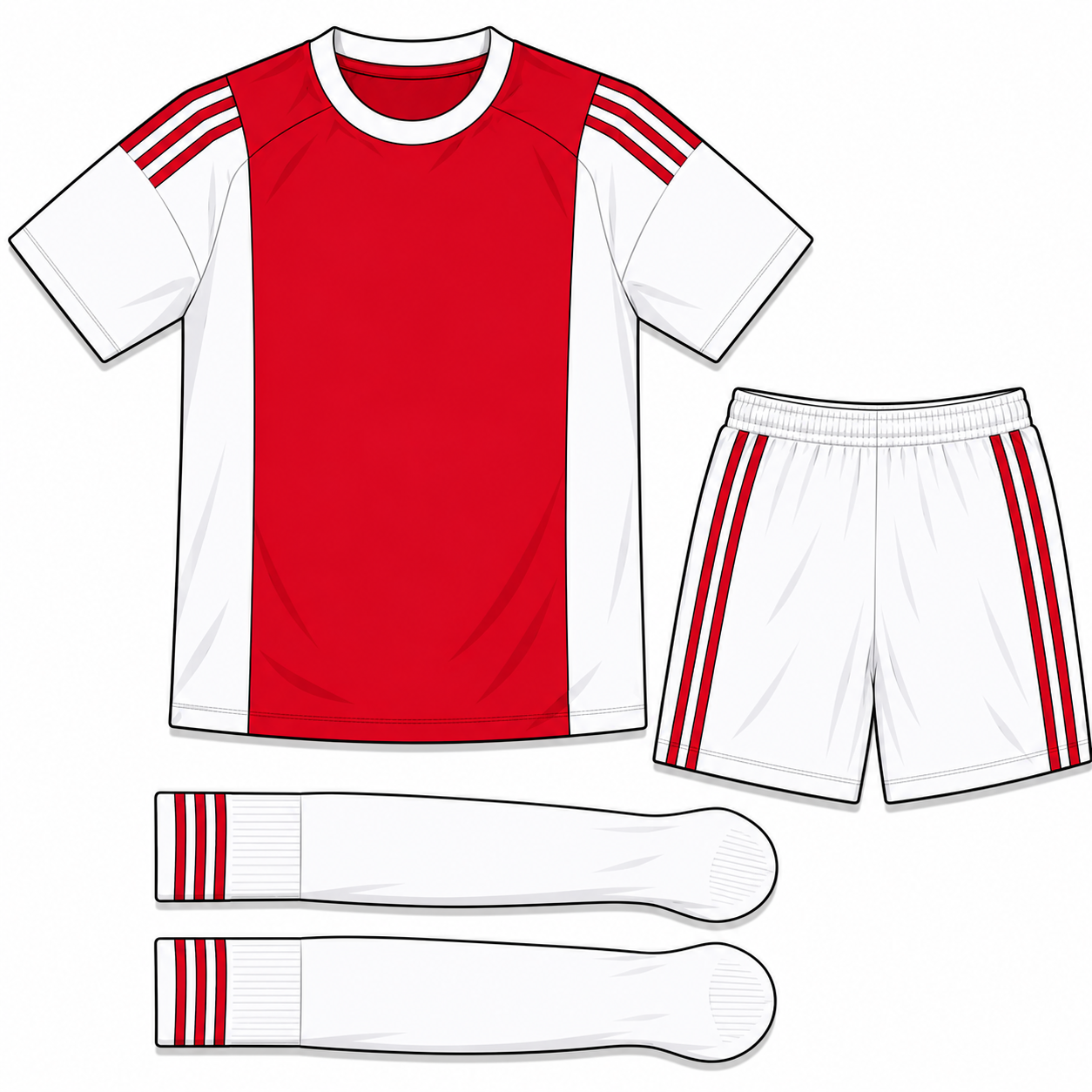Ajax Kids Home Football Kit 2026/27