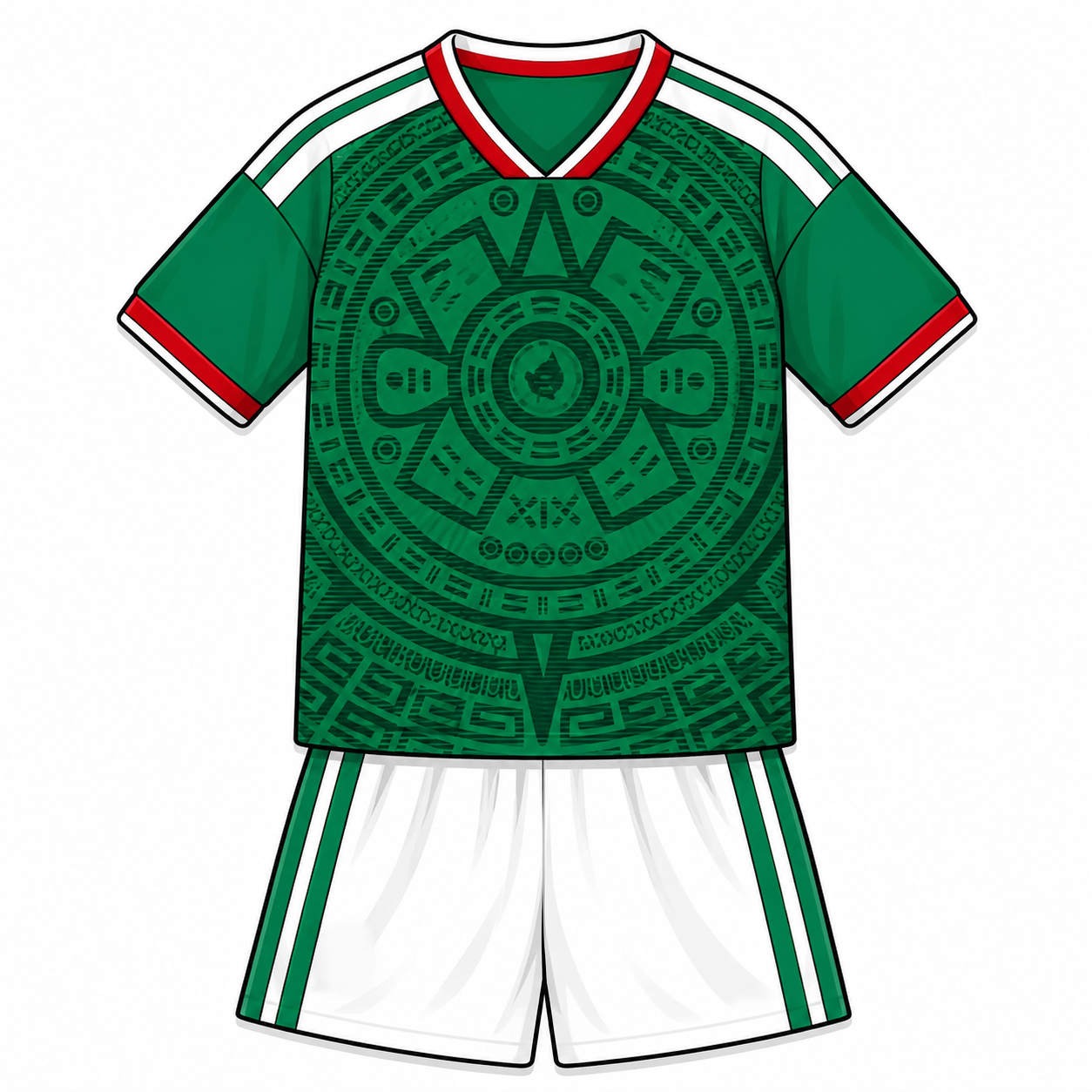 Mexico Home/Away Kids Shirt