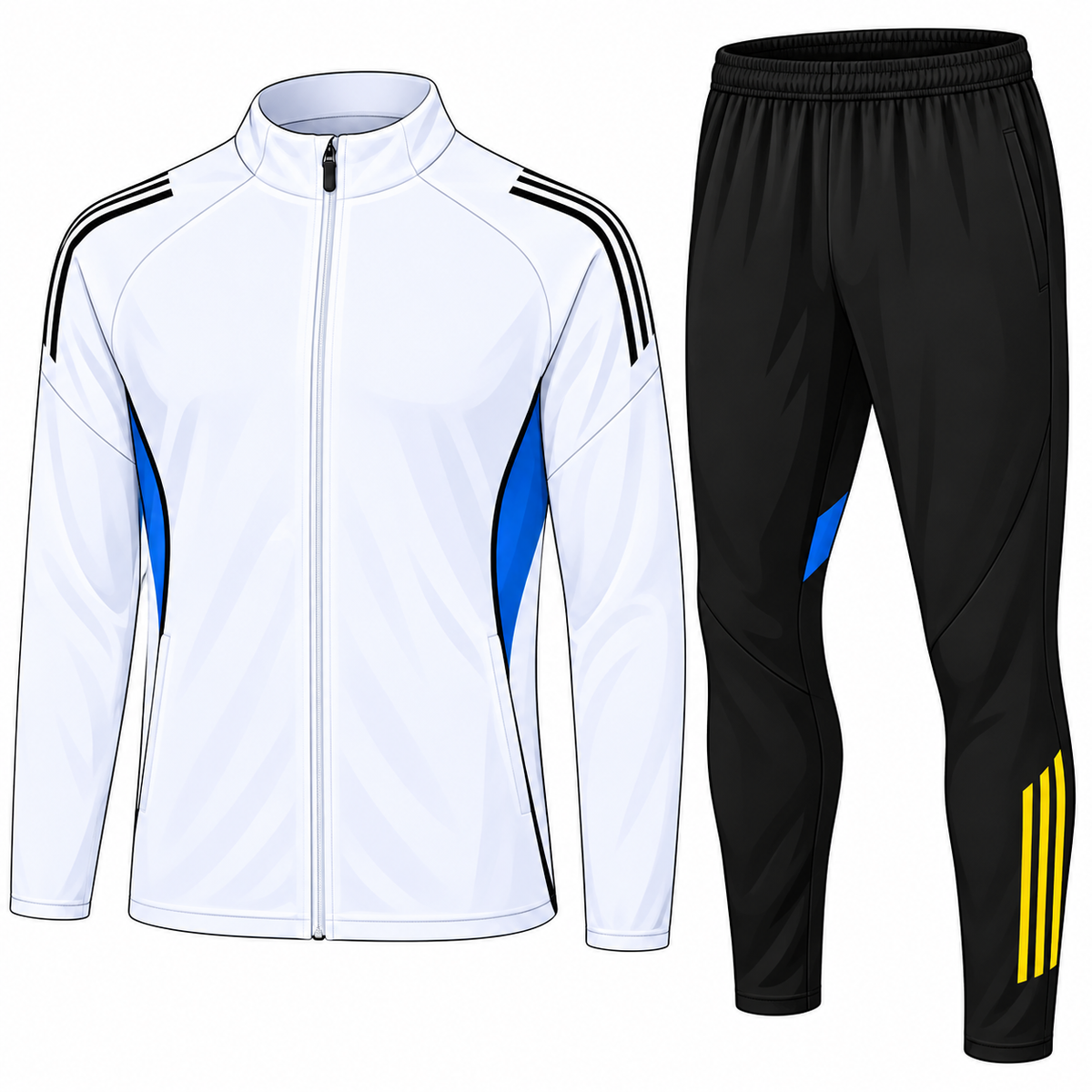 Manchester United White Full-Zip Tracksuit 25/26