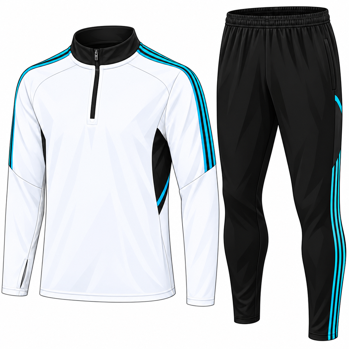 Manchester United White Training Tracksuit 25/26