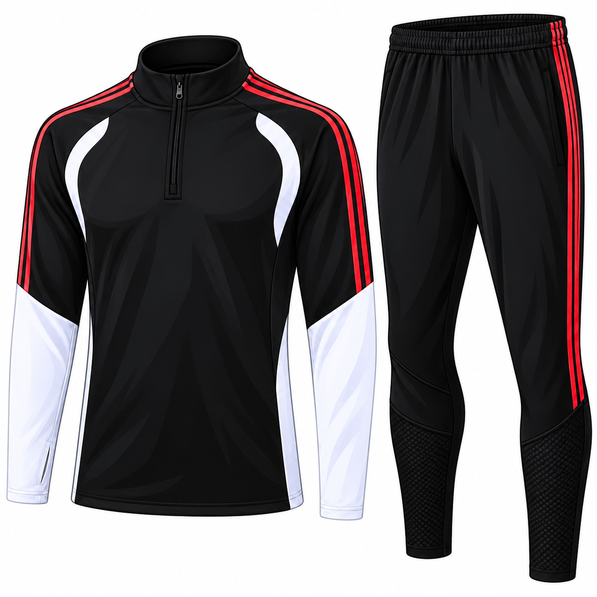 Arsenal Black Training Tracksuit 25/26