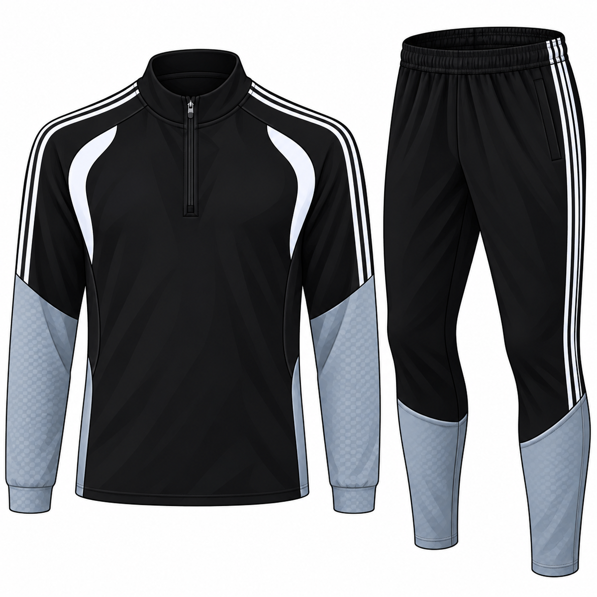 Real Madrid Black Training Tracksuit 25/26