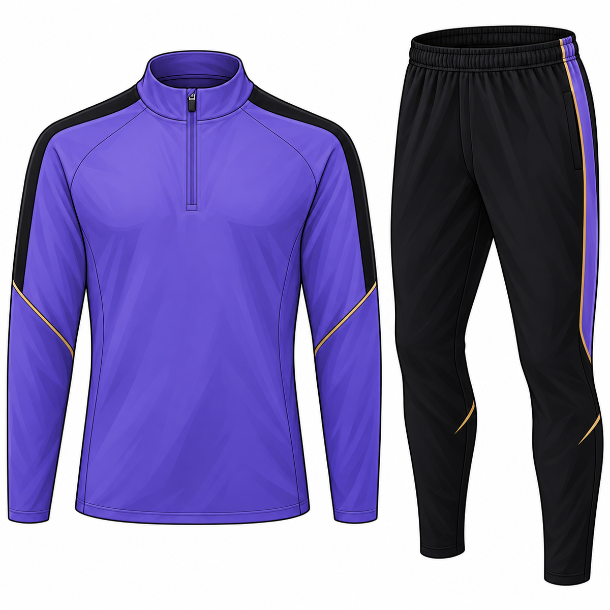 Barcelona Violet Mamba Training Tracksuit 25/26