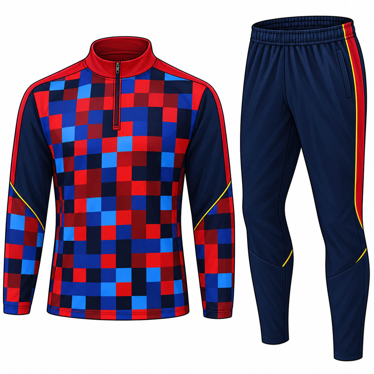 Barcelona Mosaic Training Tracksuit 25/26