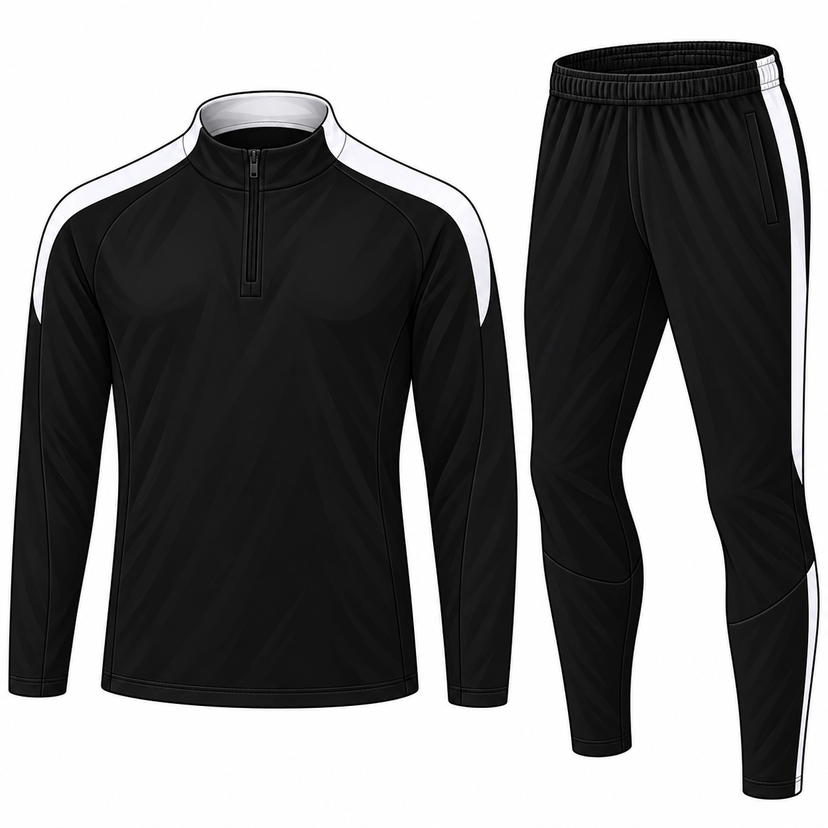 Chelsea Black Training Tracksuit 25/26