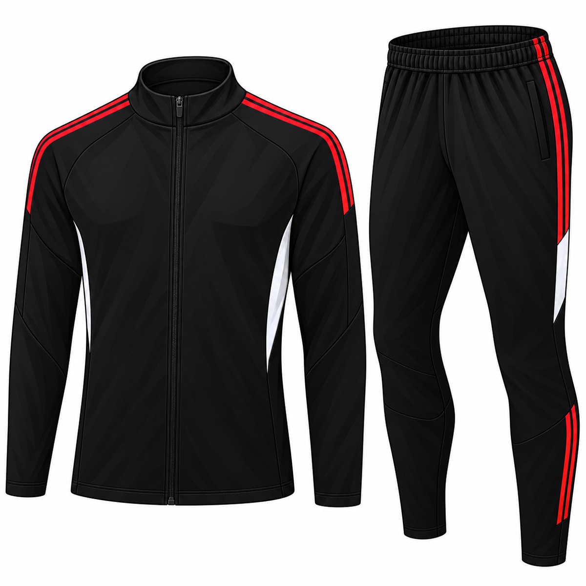 Liverpool Black & Red Full-Zip Tracksuit 25/26