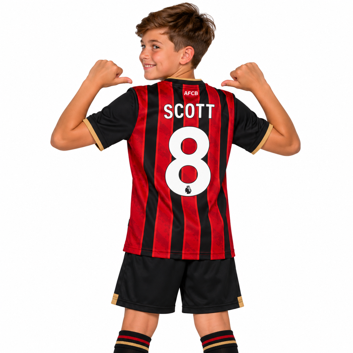 Bournemouth Home Kids Football Kit 2026/27