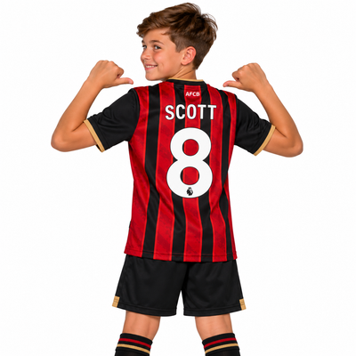 Bournemouth Home Kids Football Kit 2026/27