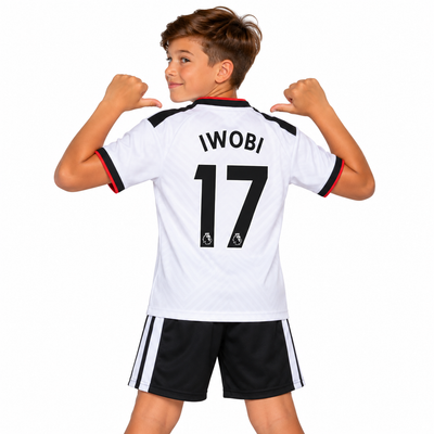 Fulham Home Kids Football Kit 2026/27