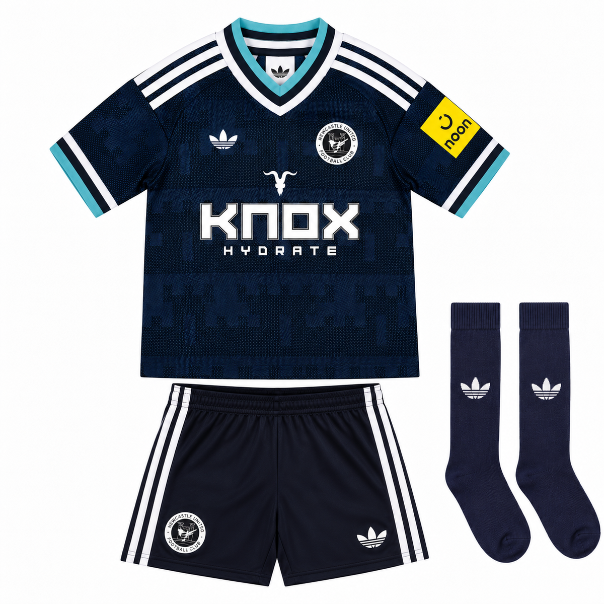 Newcastle Away Kids Football Kit 2026/27 photo 2