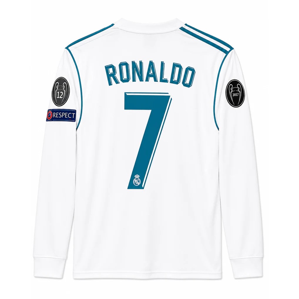 Cristiano Ronaldo Real Madrid 2017/18 back - RONALDO 7