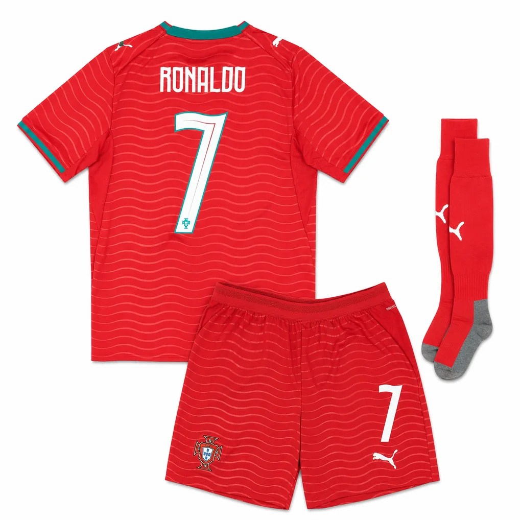 Ronaldo Portugal Kids Kit back - RONALDO 7