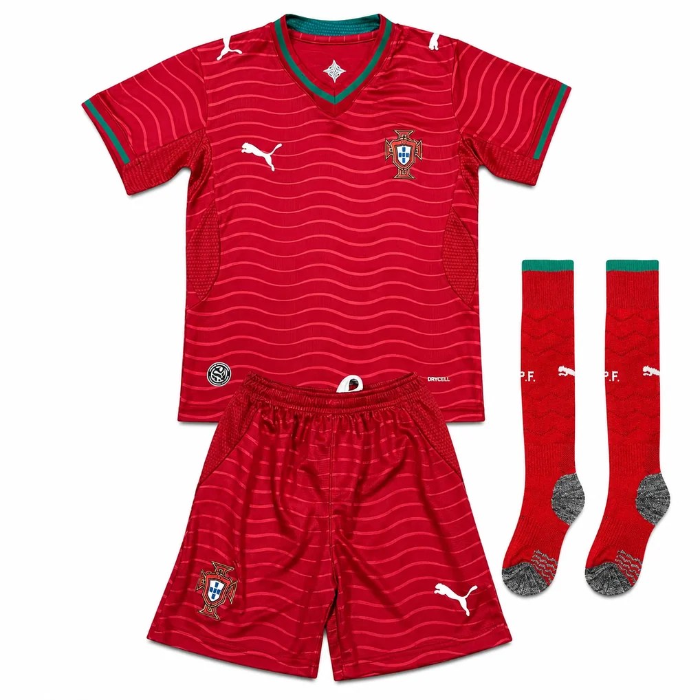 Ronaldo Portugal Kids Kit front