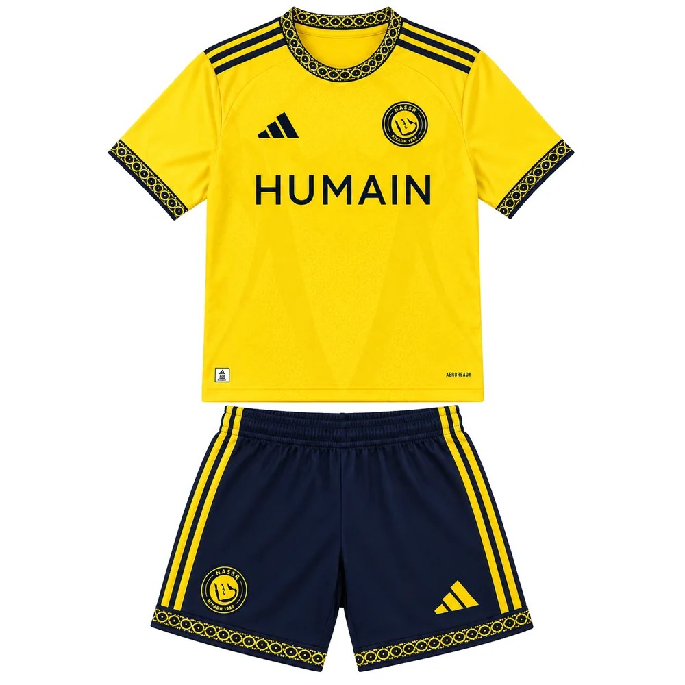 Ronaldo Al Nassr Kids Kit front