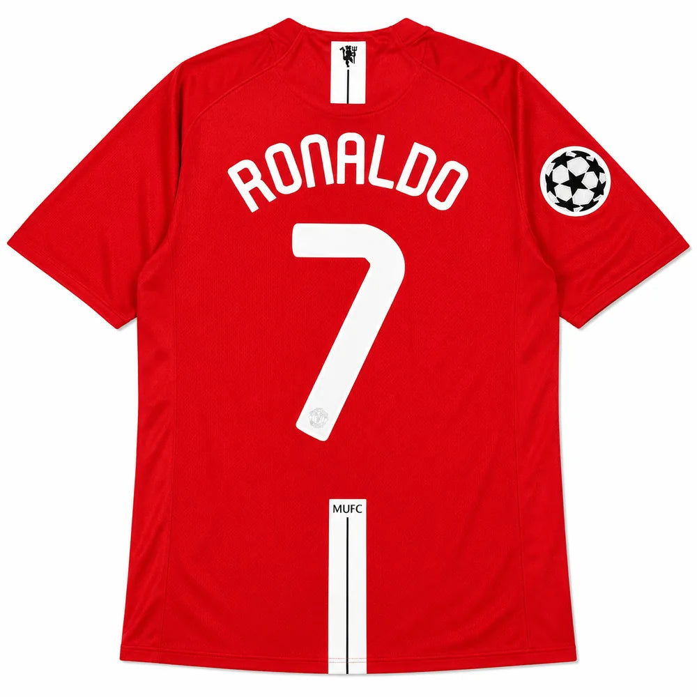 Cristiano Ronaldo Manchester United 2007/08 Home Shirt