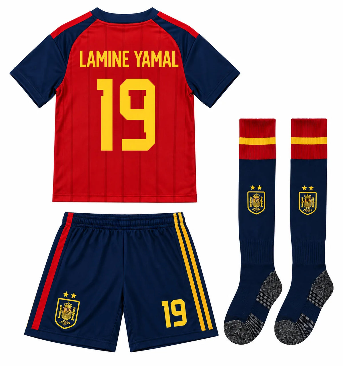 Lamine Yamal Spain Kids Home Football Kit 2026 photo 2