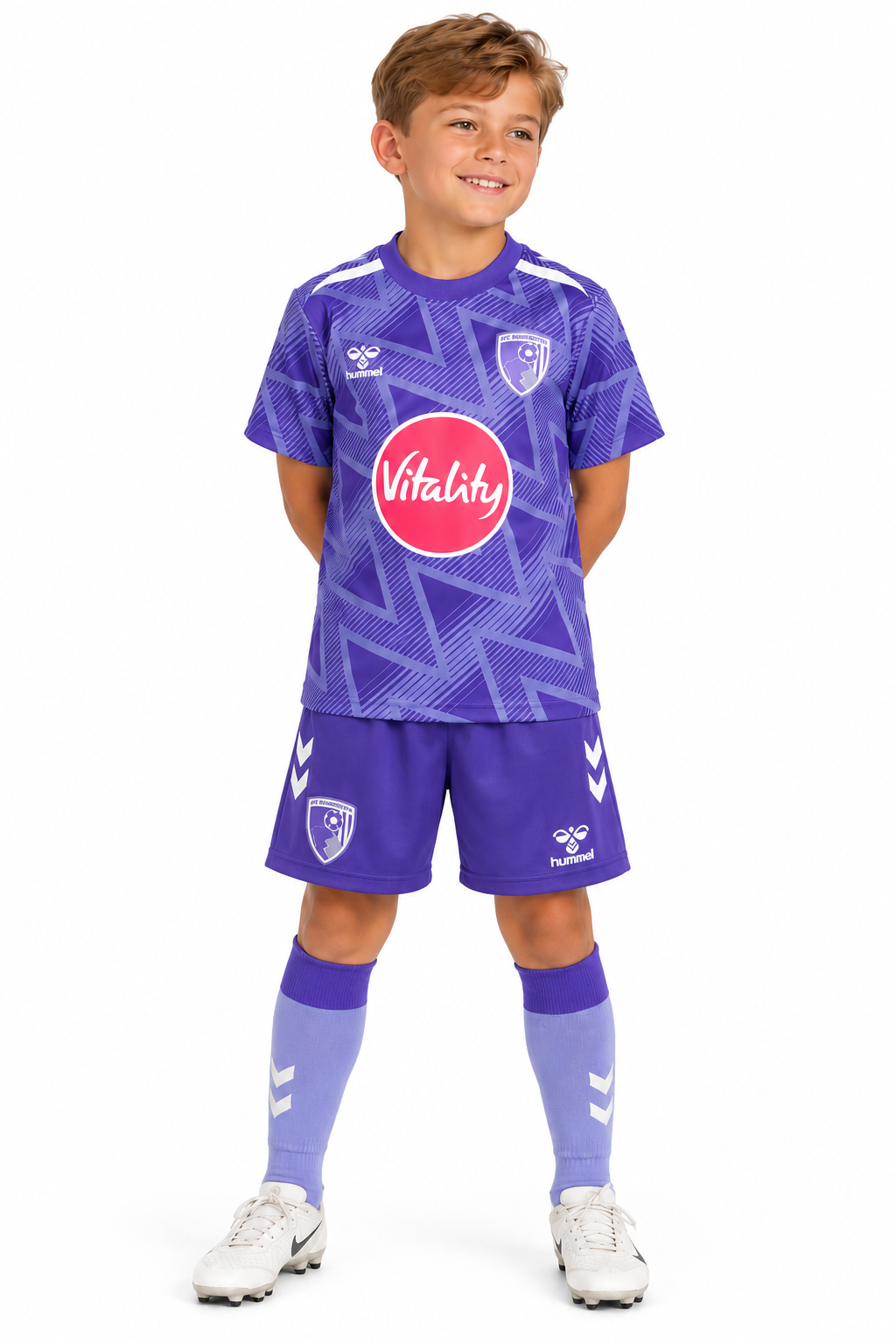 Bournemouth Away Kids Football Kit 2026/27
