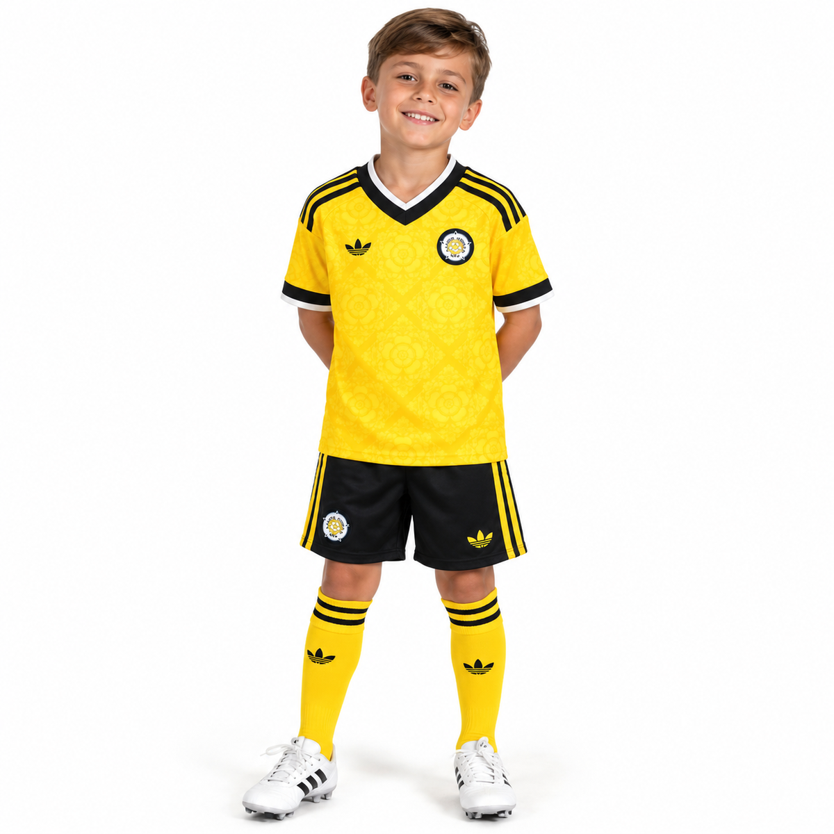 Leeds United Away Kids Football Kit 2026/27